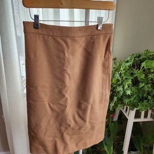 NWT J Crew Factory beige pencil skirt